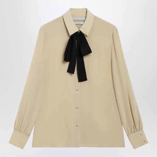 26FW 발렌티노 가라바니 블라우스 9B3AB8M521B ZEP BEIGE