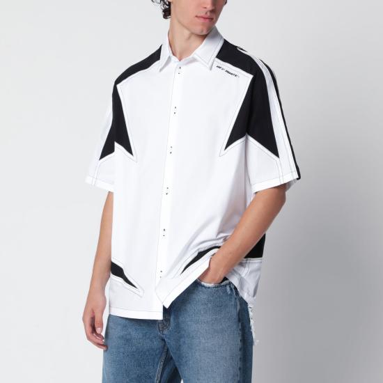 26SS 오프화이트 반팔 셔츠 OMGG01HS26FAB001 1000 WHITE