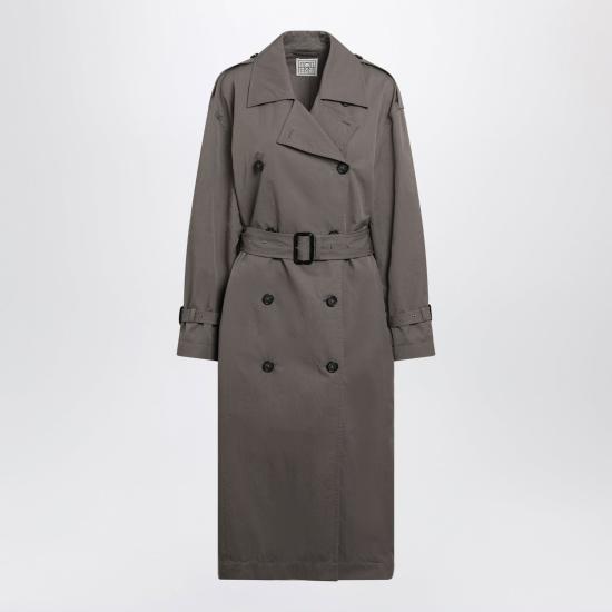 26FW 토템 크리스프 서머 트렌치 코트 크리스프 서머 트렌치 코트 252WRO0197FB0410 079 GREY