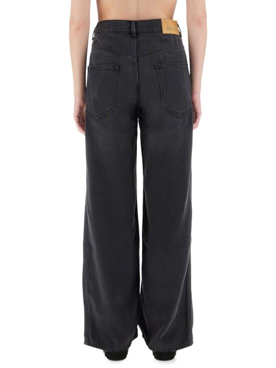 26FW 이자벨마랑 로다이나 가먼트 다이드 데님 진 PA0554FAB1H07I 02FK BLACK - ISABEL MARANT