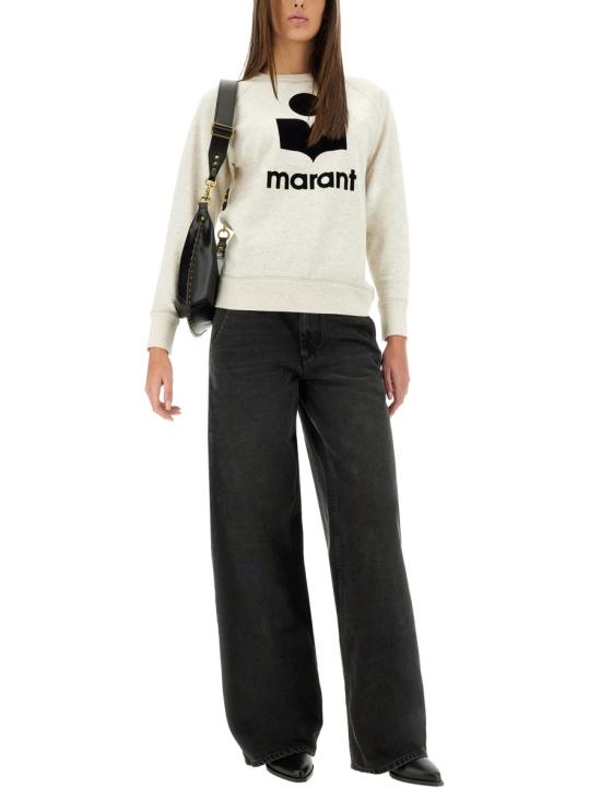 26FW 이자벨마랑에뚜왈 밀리니 코튼 스웨트셔츠 SW0160FAA1M07E 23EC WHITE - ISABEL MARANT ETOILE