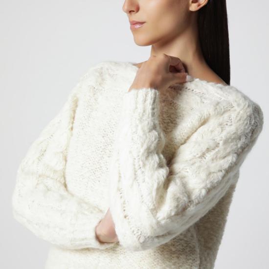 26FW 이자벨마랑 스웨터 PU0952FAD3L06I 23EC WHITE - ISABEL MARANT