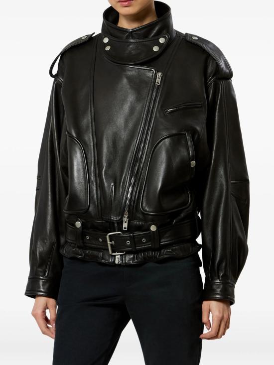 26FW 이자벨마랑 가죽 자켓 VE0744FAD3B04I 01BK BLACK - ISABEL MARANT