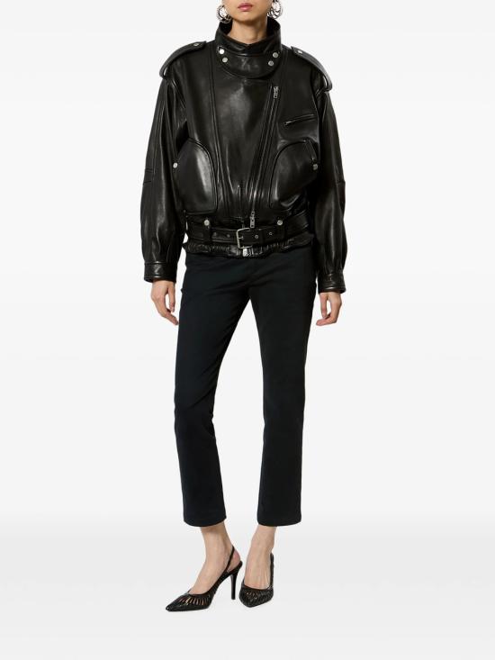 26FW 이자벨마랑 가죽 자켓 VE0744FAD3B04I 01BK BLACK - ISABEL MARANT