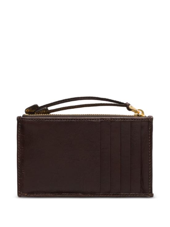 26FW 프라다 레더 카드 홀더 레더 카드 홀더 1MC0862CYR F0003 BROWN - PRADA