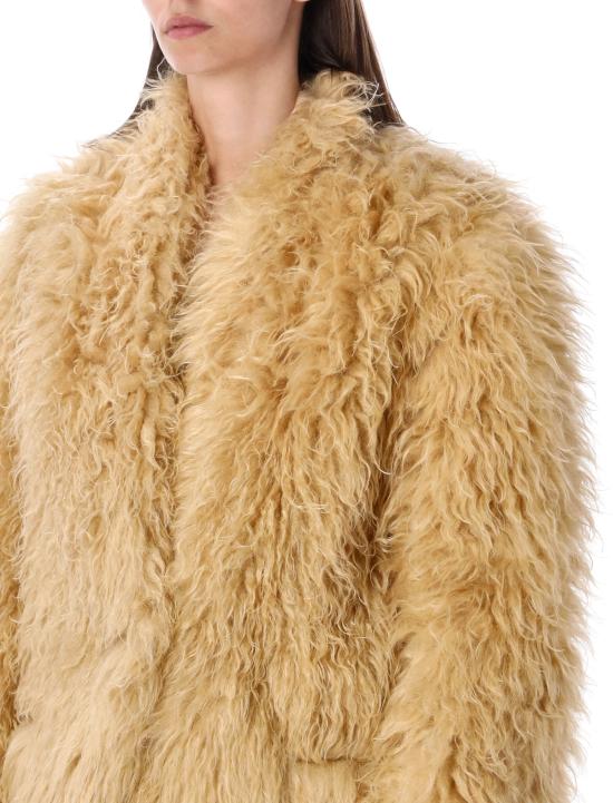 26FW 이자벨마랑 무스탕 MA0567FAD3A04I 10PW YELLOW - ISABEL MARANT