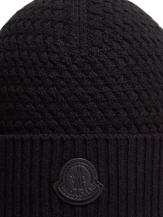 26FW 몽클레어 모자 3B00026M4281 999 BLACK - MONCLER