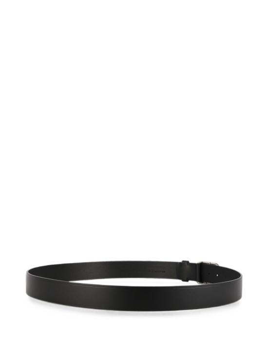 26FW 발렌시아가 BB 라지 레더 벨트 5703701CH0B 1000 BLACK - BALENCIAGA