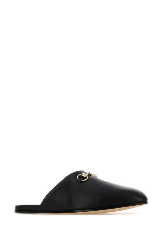 25FW 구찌 뮬/슬리퍼 850140AAEA4 1000 BLACK - GUCCI