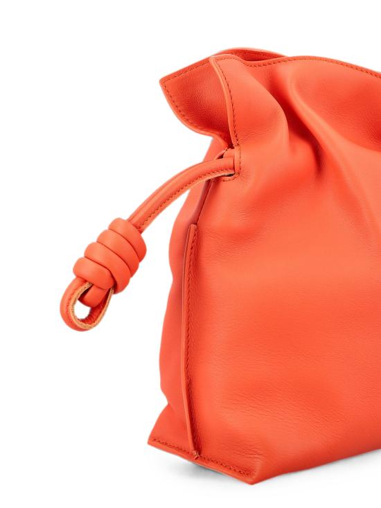 26FW 로에베 미디움 플라멘코 클러치 미디움 플라멘코 클러치 A411FC1XD4LE 5557 ORANGE - LOEWE