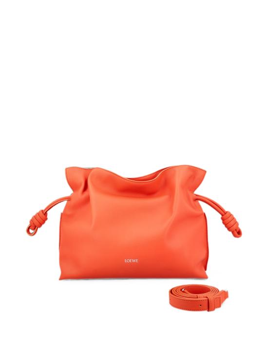 26FW 로에베 미디움 플라멘코 클러치 미디움 플라멘코 클러치 A411FC1XD4LE 5557 ORANGE - LOEWE