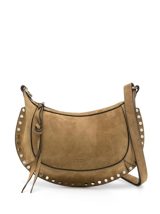 26FW 이자벨마랑 오스칸 문 스웨이드 카프스킨 레더 숄더백 PP0003FAA3C32M 50TA BROWN