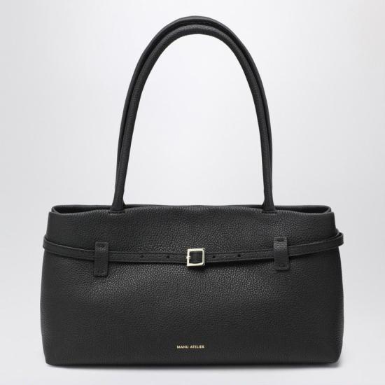 26FW 마누아뜰리에 숄더백 2025260LE BLK BLACK