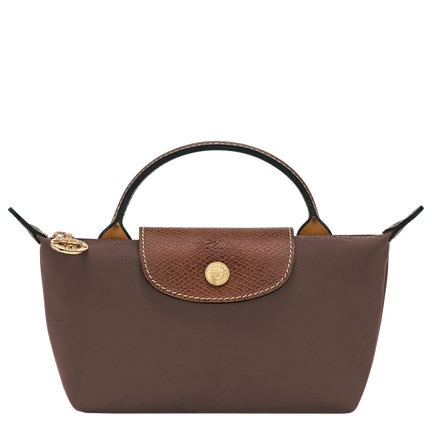 26FW 롱샴 르 플리아쥬 오리지널 핸들 파우치 34175089 002 BROWN