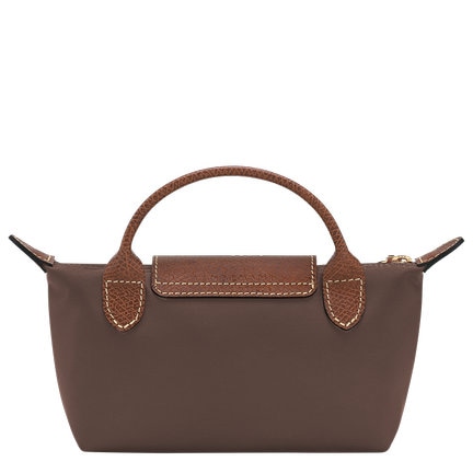 26FW 롱샴 르 플리아쥬 오리지널 핸들 파우치 34175089 002 BROWN - LONGCHAMP