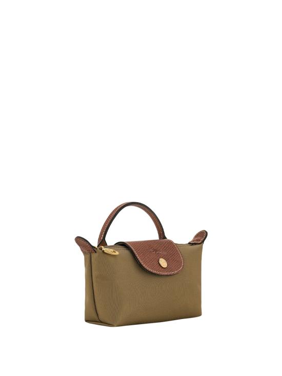 26FW 롱샴 르 플리아쥬 오리지널 핸들 파우치 34175089 510 GREEN - LONGCHAMP