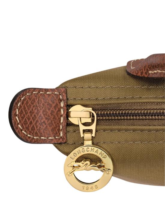 26FW 롱샴 르 플리아쥬 오리지널 핸들 파우치 34175089 510 GREEN - LONGCHAMP