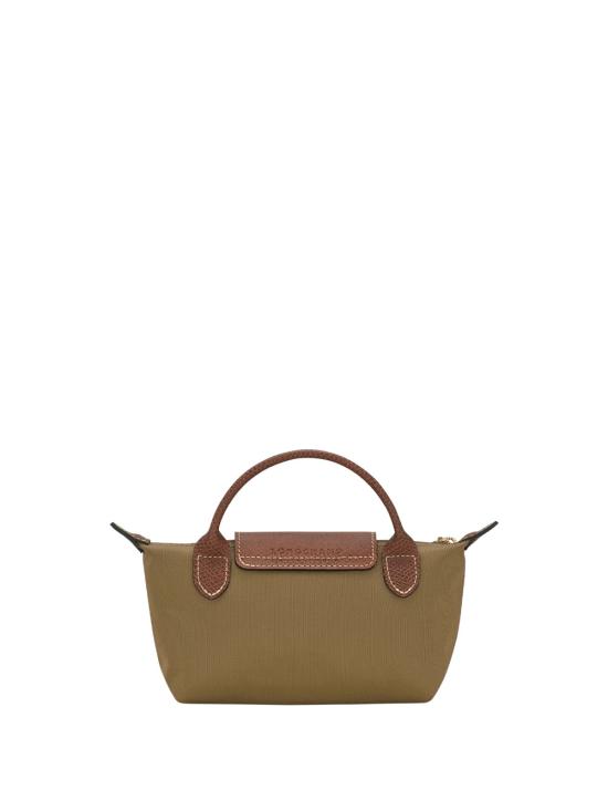 26FW 롱샴 르 플리아쥬 오리지널 핸들 파우치 34175089 510 GREEN - LONGCHAMP