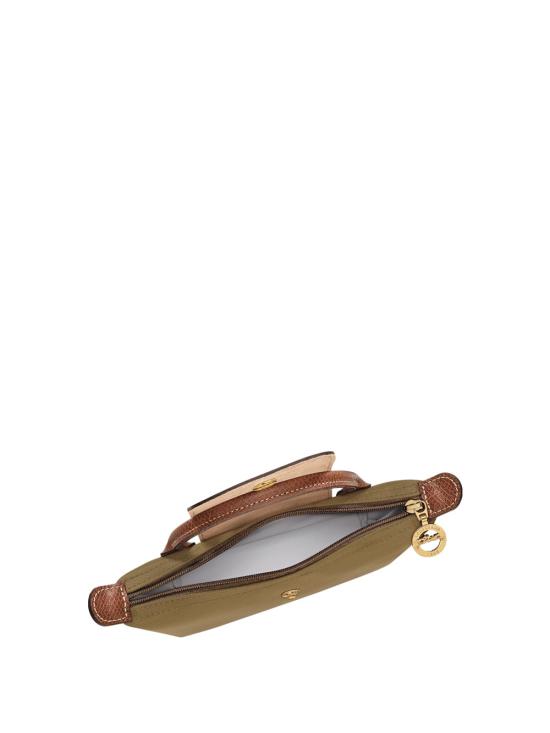 26FW 롱샴 르 플리아쥬 오리지널 핸들 파우치 34175089 510 GREEN - LONGCHAMP