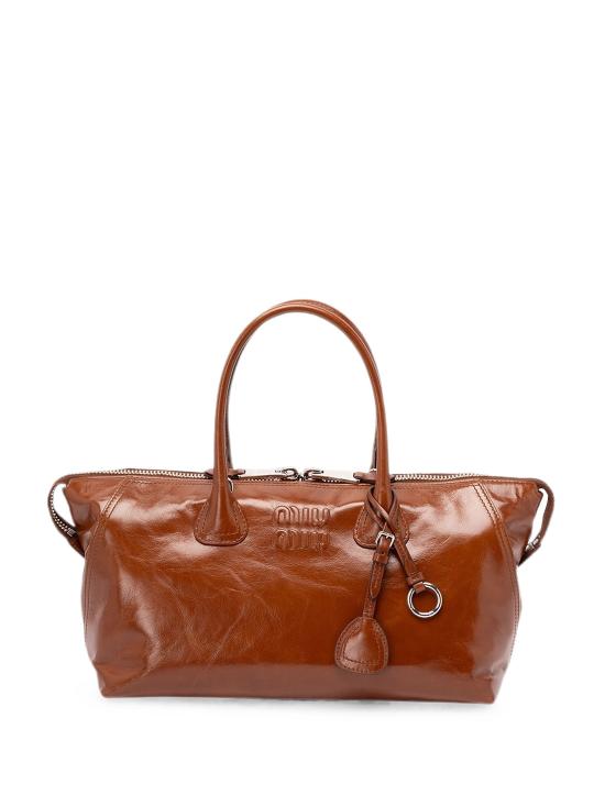 26FW 미우미우 토트백 5BA335OOO2A44 F0BW5 BROWN