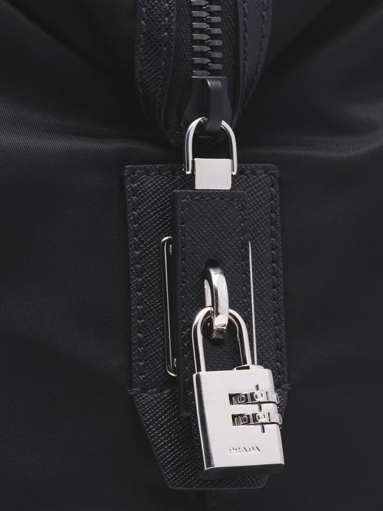 26FW 프라다 리나일론 앤 사피아노 보스턴 백 2VC796OOO2DMH F0002 BLACK - PRADA