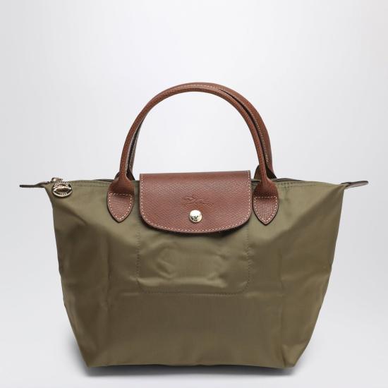 26FW 롱샴 르 플리아쥬 오리지널 핸드백 S L1621089 510 GREEN