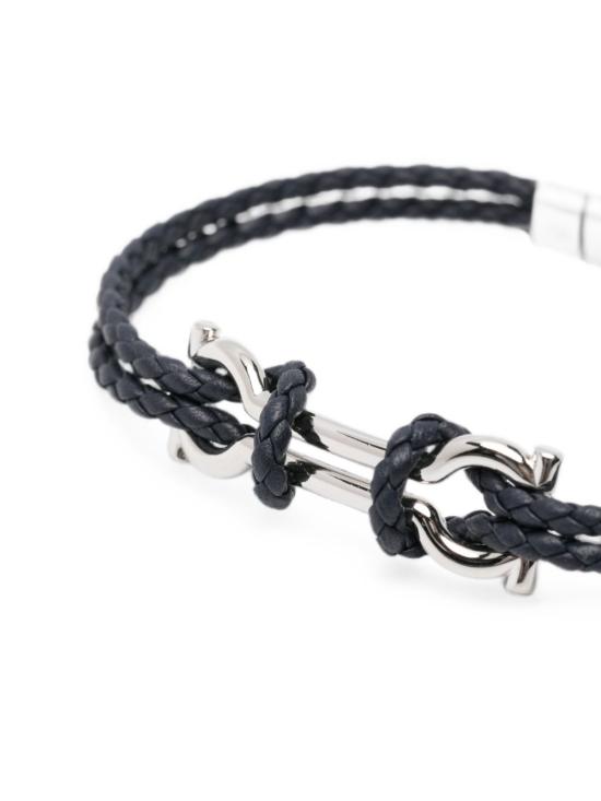 26FW 살바토레 페라가모 브레이슬릿 796088770422BLUE Grey - SALVATORE FERRAGAMO