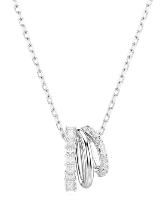 26SS 스와로브스키 하이퍼볼라 네크리스 5737064WHITERHS Silver - SWAROVSKI
