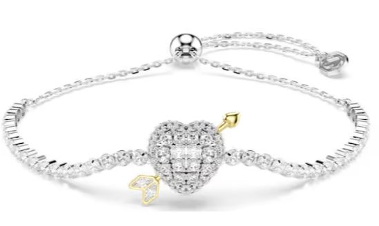26SS 스와로브스키 팔찌 5742022WHITERHS Silver
