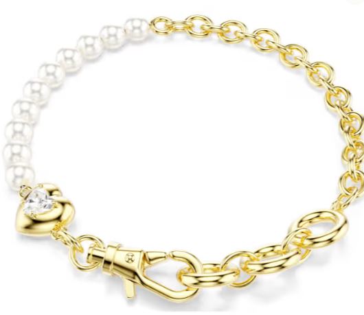 26SS 스와로브스키 팔찌 5737299WHIGIS Gold