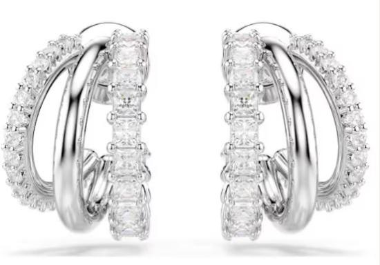 26SS 스와로브스키 이어링 5737110WHITERHS Silver - SWAROVSKI