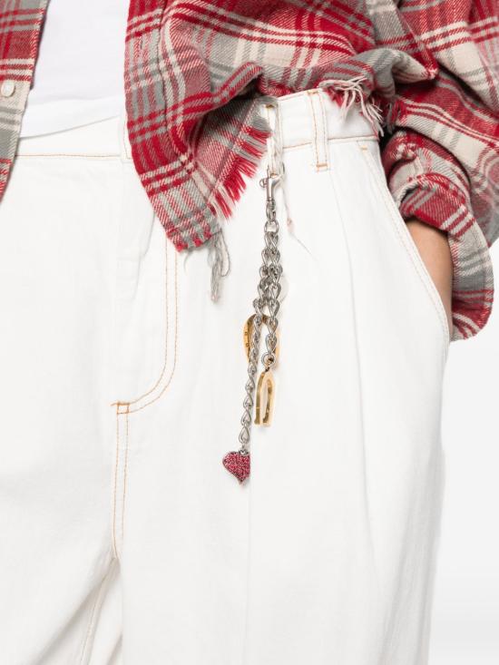 26SS 다크파크 스트레이트 팬츠 WTR89TWB03W008 WASHED WHITE - DARKPARK
