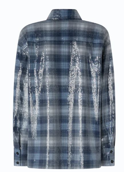 26FW 핑코 블라우스 107144ORCHIDEAA3FDEE3 Patterned - PINKO