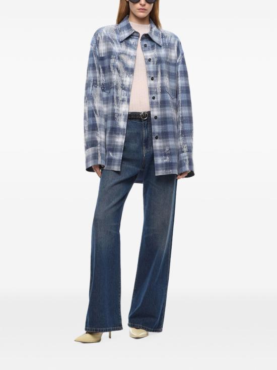 26FW 핑코 블라우스 107144ORCHIDEAA3FDEE3 Patterned - PINKO