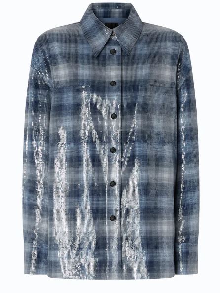 26FW 핑코 블라우스 107144ORCHIDEAA3FDEE3 Patterned