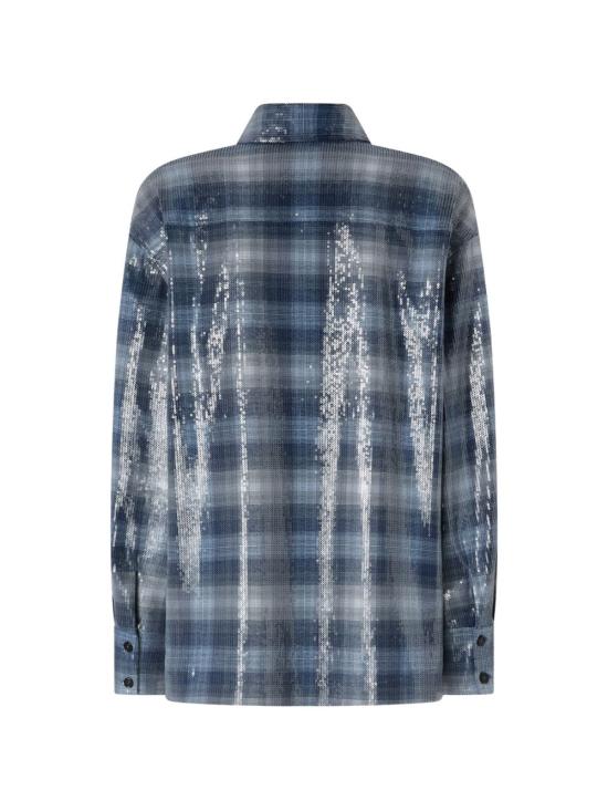 26FW 핑코 블라우스 107144ORCHIDEAA3FDEE3 Patterned - PINKO