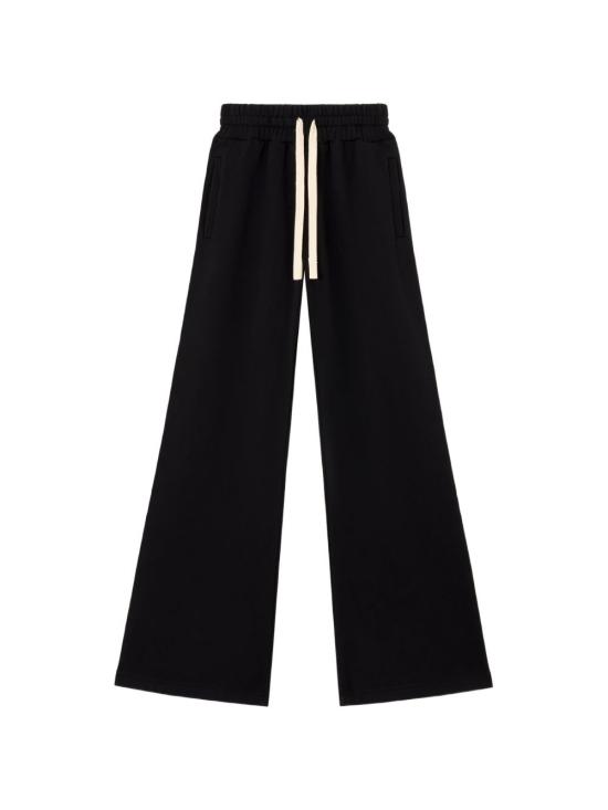 26SS 팜앤젤스 스트레이트 팬츠 PWCH029S26FLE001100A BLACK TOFU