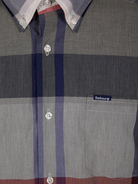 26SS 바버 긴팔 셔츠 MSH5071MSHTN40 BLEACHED PINE TARTAN - BARBOUR