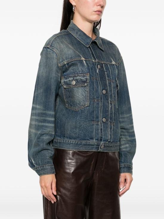 25FW 마르지엘라 데님 자켓 S29AM0404M30037961 Blue - MAISON MARGIELA