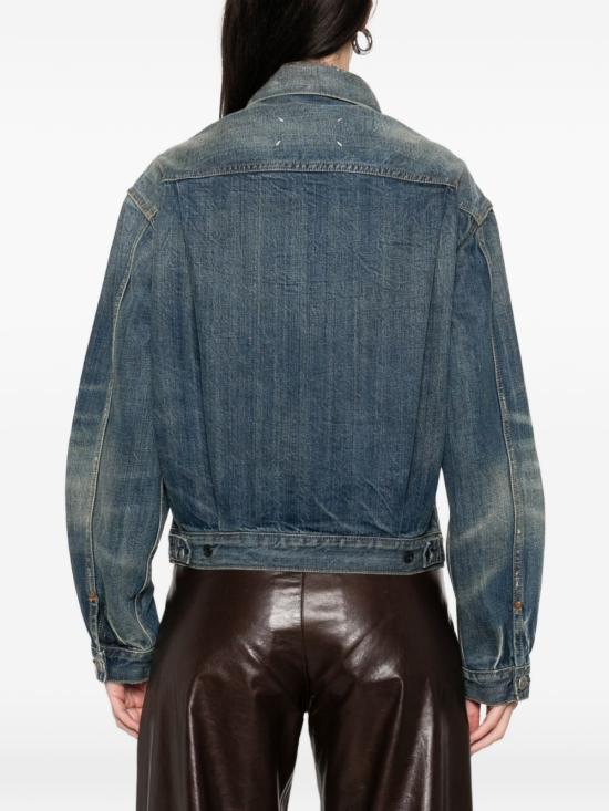 25FW 마르지엘라 데님 자켓 S29AM0404M30037961 Blue - MAISON MARGIELA