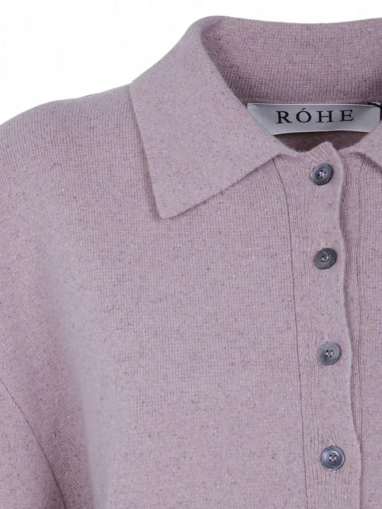 26FW 로에 폴로 티셔츠 42023317660 PINK MELANGE - ROHE