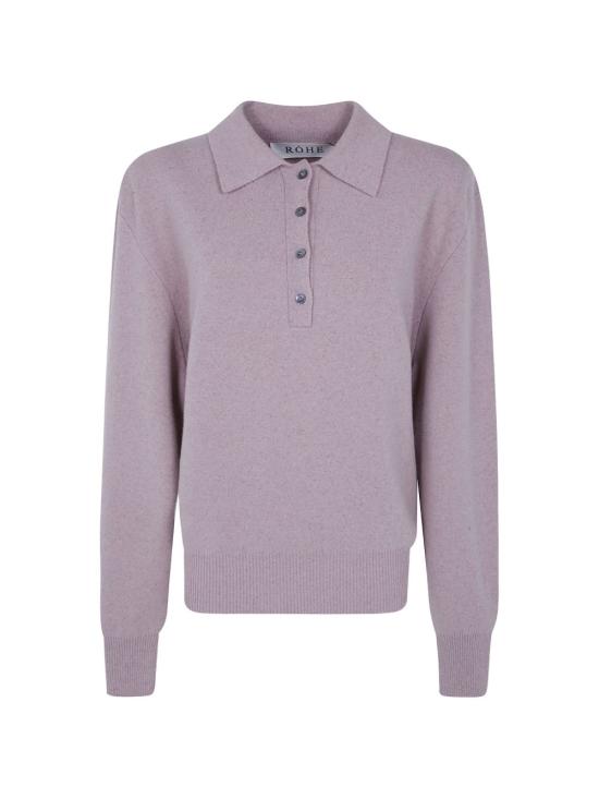 26FW 로에 폴로 티셔츠 42023317660 PINK MELANGE