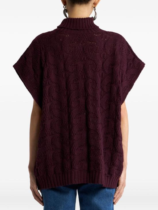 26FW 에트로 반팔 티셔츠 WRKE0410AU12AR0369 Burgundy - ETRO
