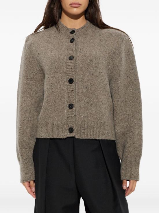 26FW 로에 가디건 42023303216 DARK TAUPE - ROHE
