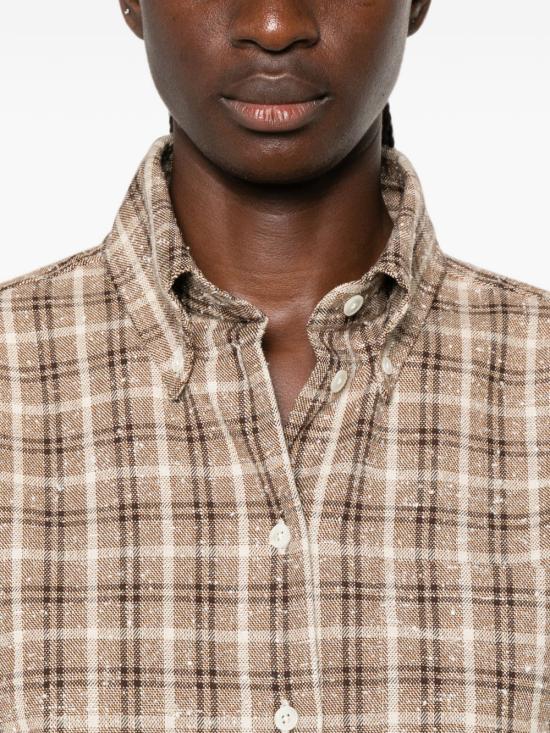 26FW 로에 셔츠 42019281253 BOUCLE CHECK - ROHE