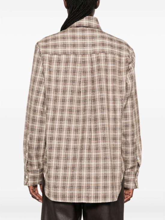 26FW 로에 셔츠 42019281253 BOUCLE CHECK - ROHE