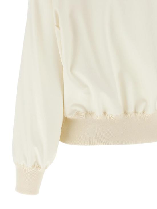 26SS 파비아나 필리피 테크노 테일러링 봄버 재킷 GCD266F227L7810145 Ivory - FABIANA FILIPPI