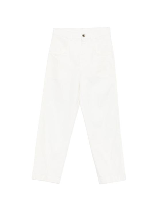 26SS 일레븐티 스트레이트 팬츠 M80PANI21TET0G00701 BIANCO