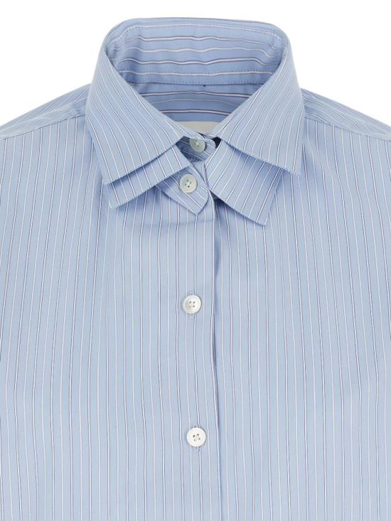 26SS 로에 블라우스 41819209 BLU STRIPE - ROHE