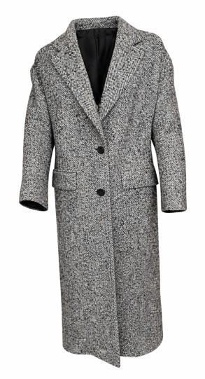 25FW 딸리아토레 코트 CARINE110007N10752111 NERO